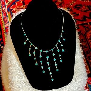 Turquoise Silver Necklace